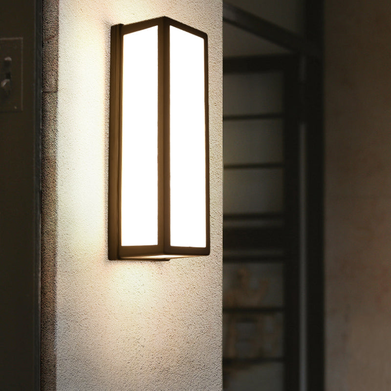Aplique de Pared Exterior LuxBright® – Iluminación LED Impermeable para Hogar y Jardín
