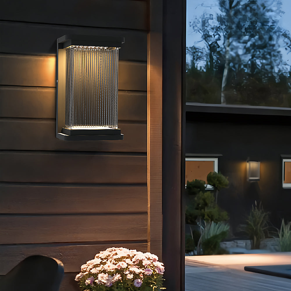 Aplique de Pared Exterior LED – Diseño Moderno para Terraza y Balcón