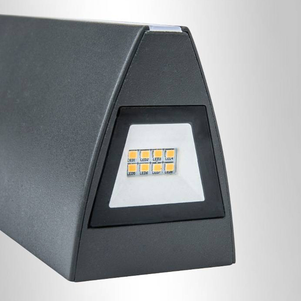 Aplique de Pared Exterior Diseño – Resistente al Agua IP65, LED Integrado