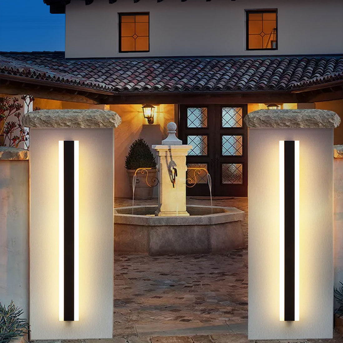 Aplique de Pared Exterior LumeCraft® – Diseño Moderno e Impermeable