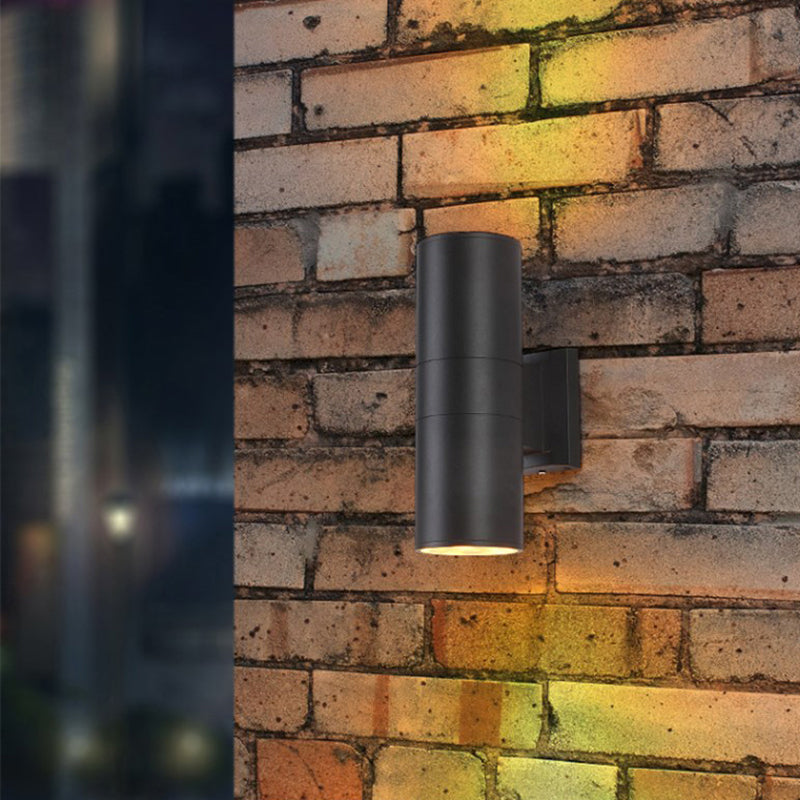 Aplique de Pared Exterior LuxaLoom® – Doble Iluminación LED Moderna e Impermeable