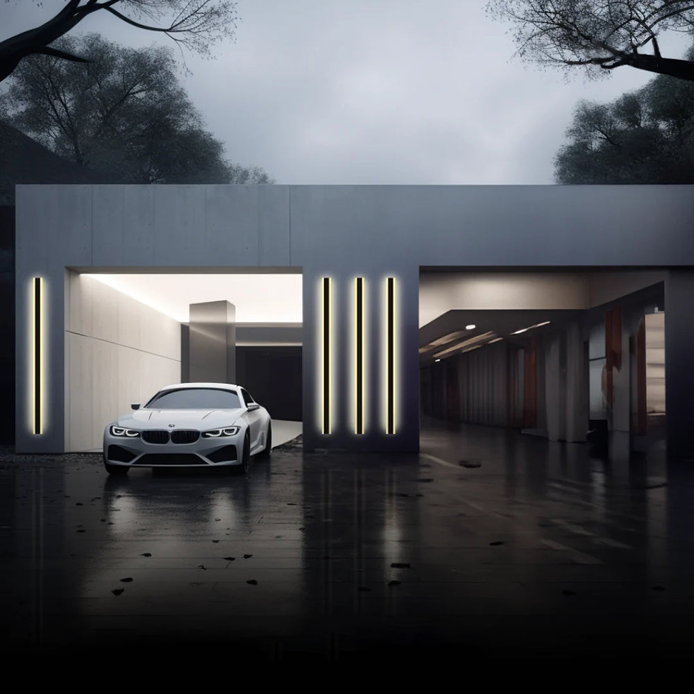 Aplique de Pared Exterior LumeCraft® – Diseño Moderno e Impermeable