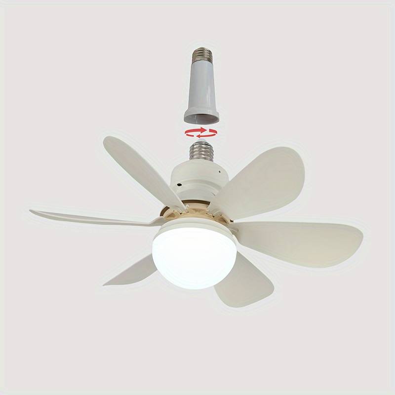 AeroGlow - Ventilador de Techo LED Moderno con Luz y Silencioso