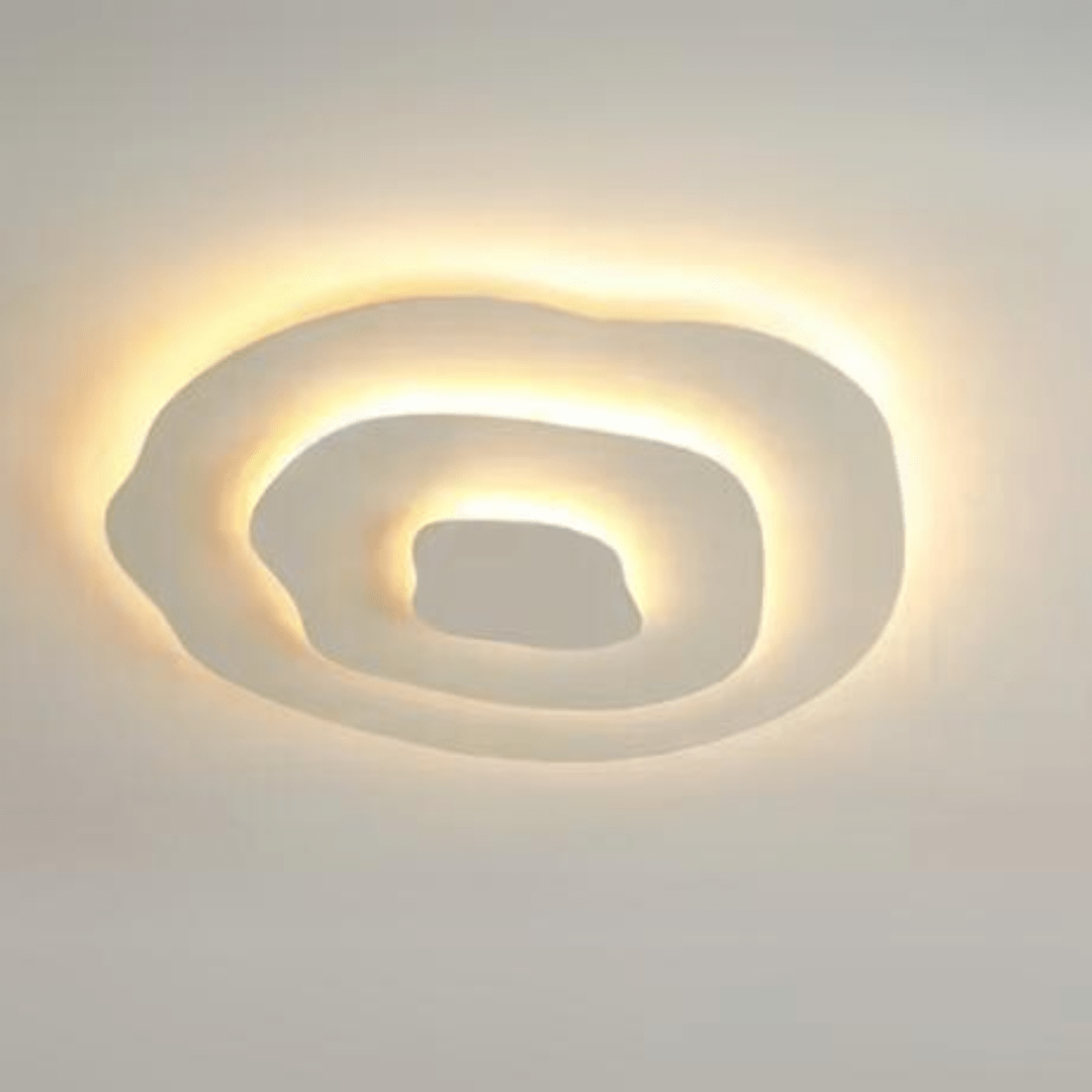 SpiralBright™ - Lámpara de Techo LED Blanca en Espiral Moderna