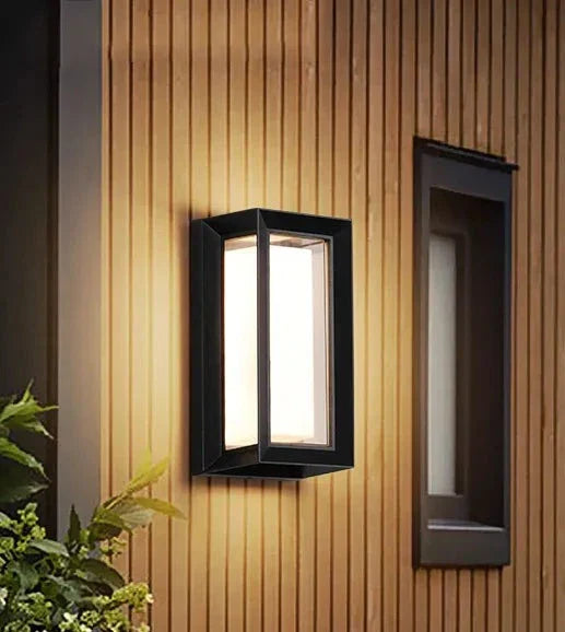 Aplique de Pared Exterior LumiGlo® – Diseño Moderno e Impermeable IP65