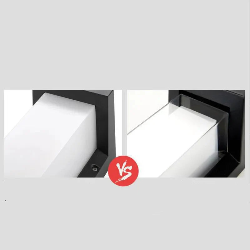 Aplique de Pared Exterior LumiGlo® – Diseño Moderno e Impermeable IP65