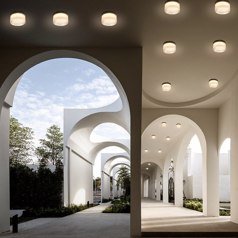 Aplique de Pared Exterior LuxLumé® – Diseño Moderno en Metal y Acrílico