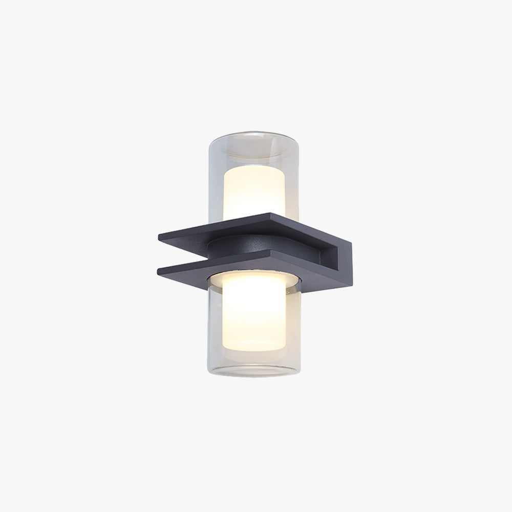 Aplique de Pared Exterior LED de Doble Haz – Diseño Moderno e Impermeable
