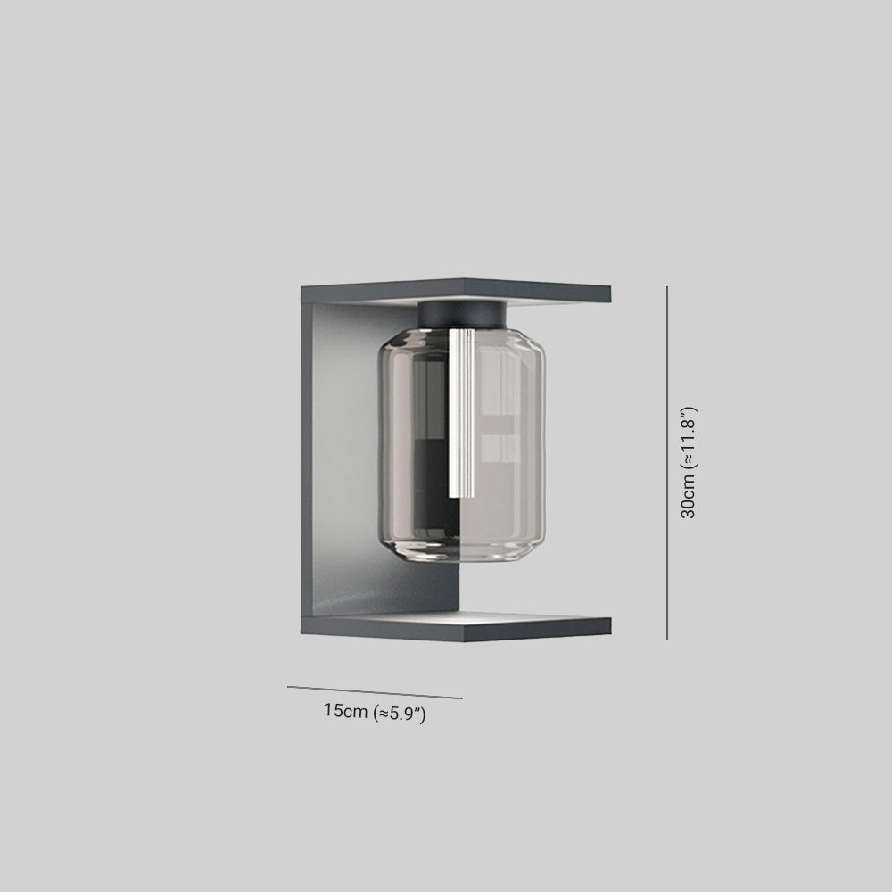Aplique de Pared Exterior LumaArk® – Iluminación Moderna y Resistente a las Inclemencias del Tiempo