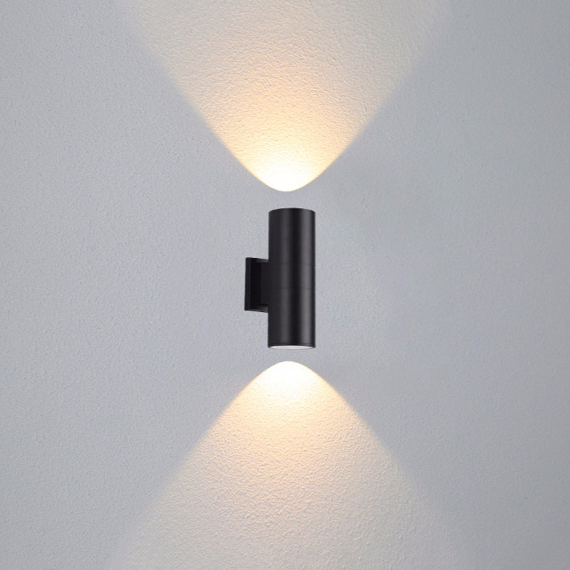 Aplique de Pared Exterior LuxaLoom® – Doble Iluminación LED Moderna e Impermeable