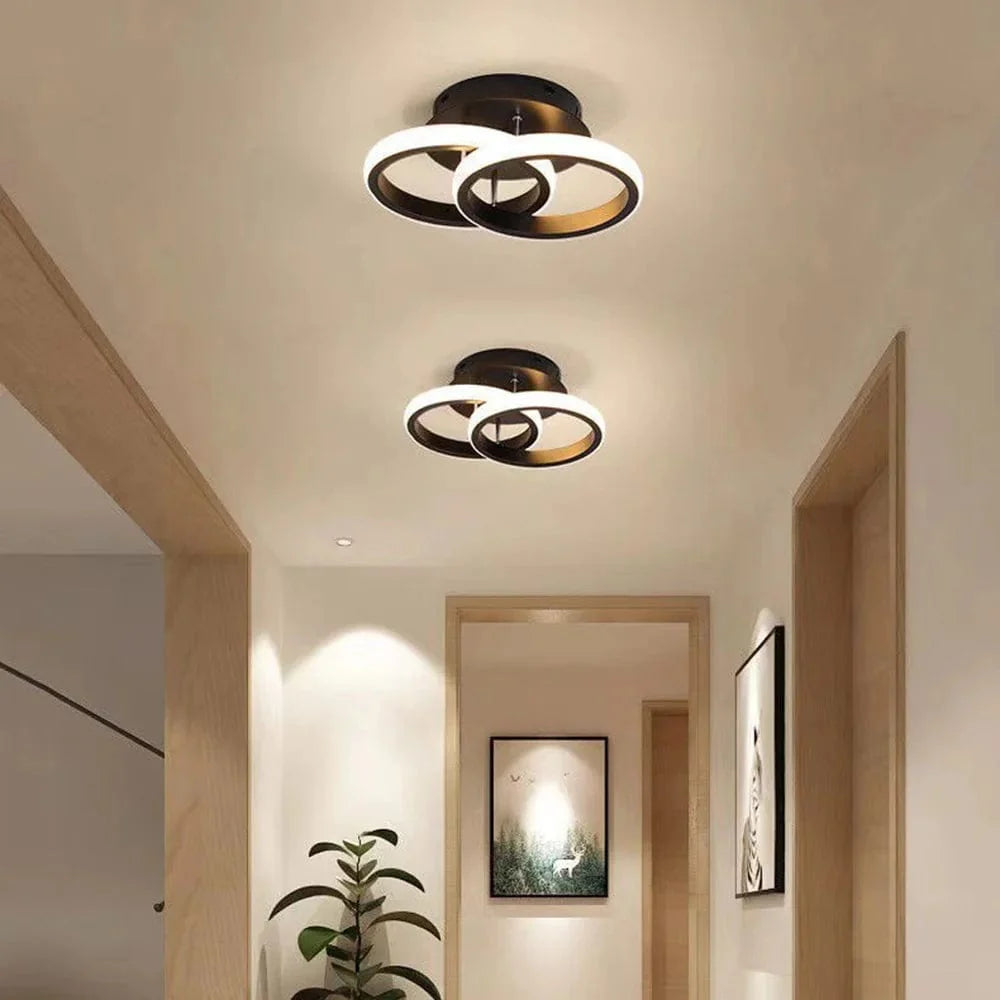 HaloGlow™ - Lámpara de Techo LED Circular Apilada
