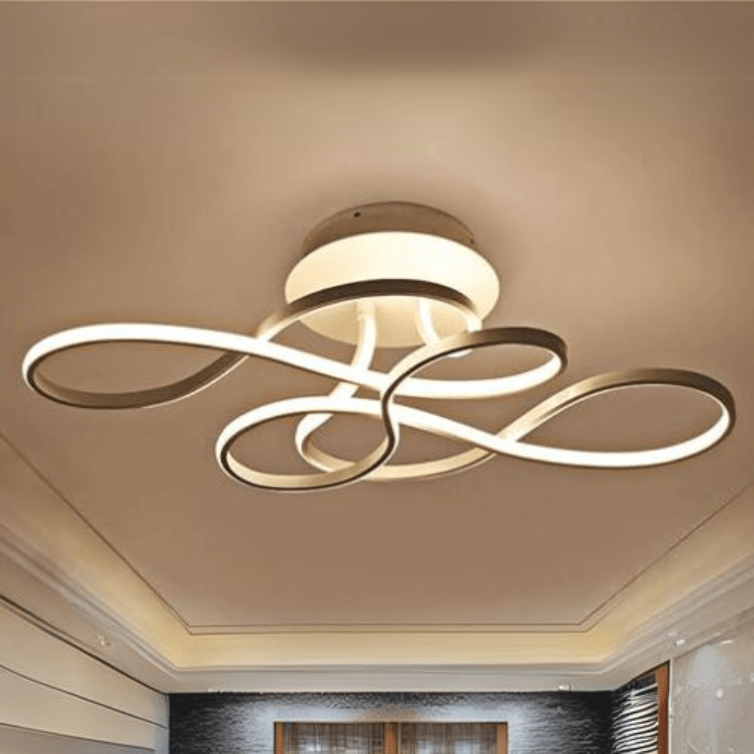 LuxoSpira - Lámpara de Techo LED en Espirales