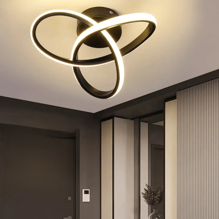 LumiTwist - Lámpara de Techo LED Futurista en Espiral