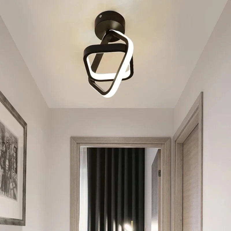 LumaTwist™ - Lámpara de Techo LED Artística en Espiral