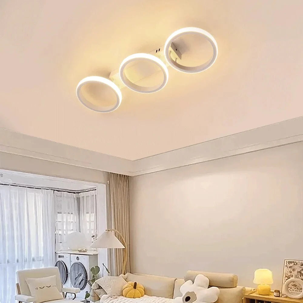 LumoCircle - Lámpara de Techo LED Circular Elegante