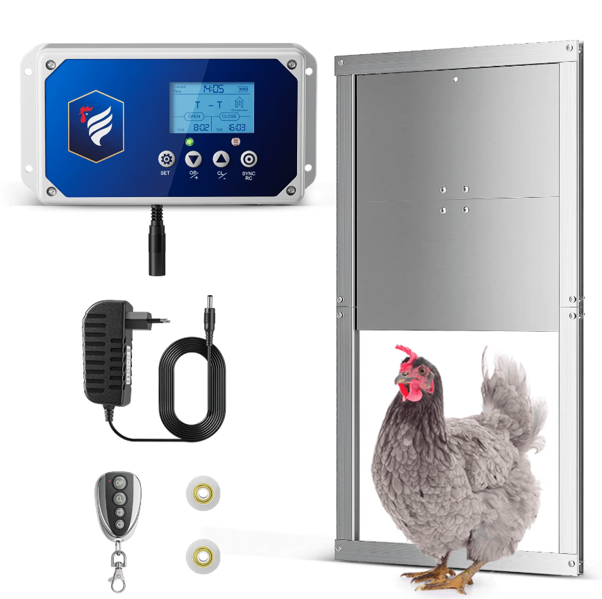 Puerta automática gallinero, puerta automática para gallinas, puerta automática para aves, gallinero automático, puerta electrónica gallinero, automatización de gallineros, puerta automática solar gallinero, puerta gallinero profesional, accesorios automáticos para gallineros, sistema automático apertura gallinero, puerta temporizada gallinero, seguridad gallinero automático, puerta automática anti-depredadores, automatización cuidado gallinas, equipamiento automático avícola