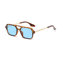 Gafas de sol elegantes azules, gafas de diseño moderno con protección UV, moda en gafas ligeras y sofisticadas, estilo contemporáneo y funcional, gafas azules llamativas con protección solar, diseño elegante para hombres y mujeres, protección UV en gafas ligeras, sofisticación y moda en gafas de sol, gafas ligeras con diseño elegante.
