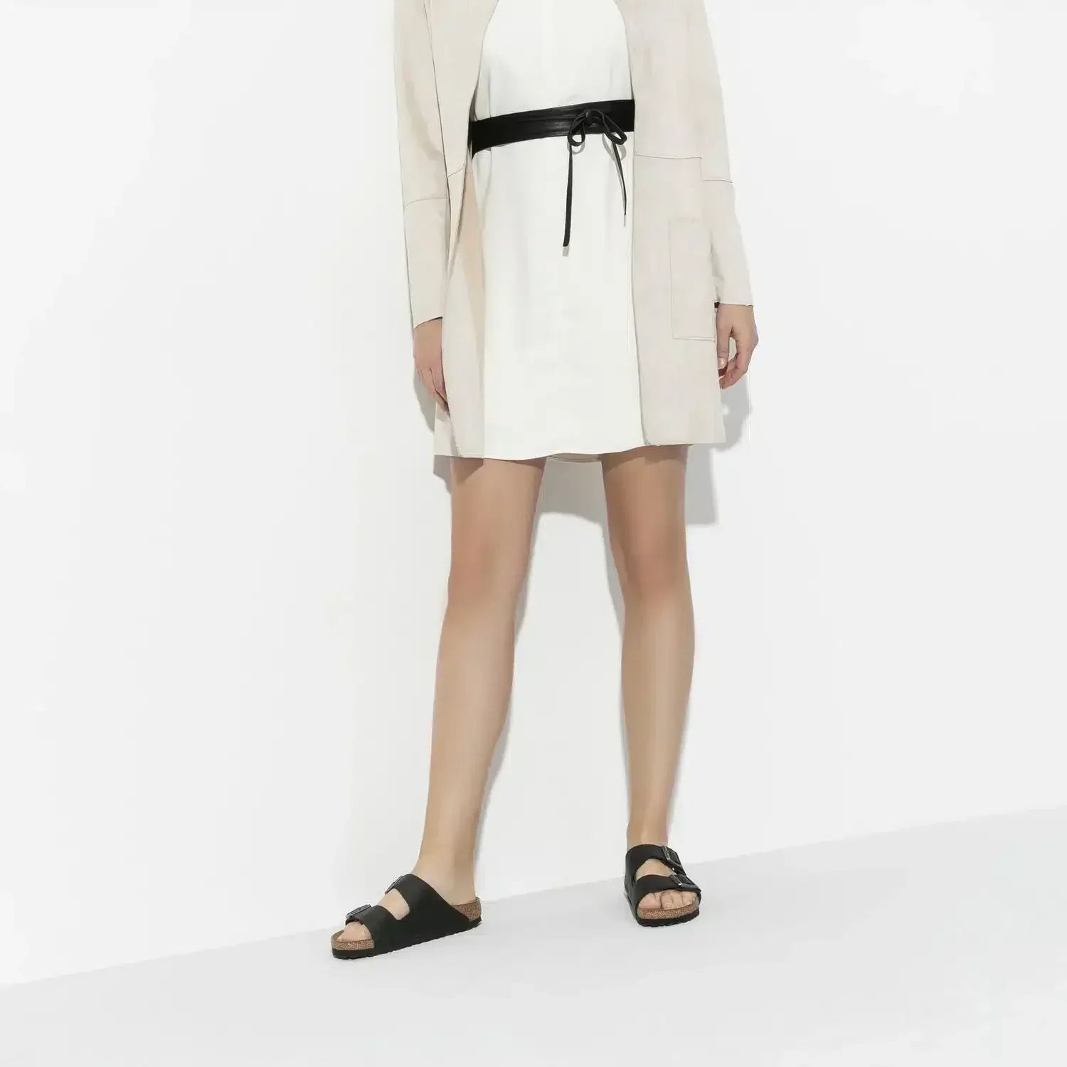 Sandalias Negras - Comodidad y Elegancia