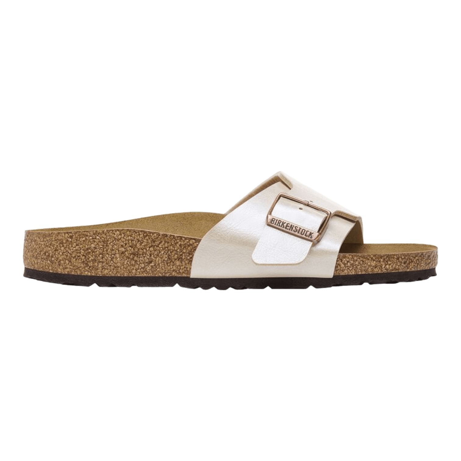 Sandalias Birkenstock blancas elegantes de mujer con suela de corcho, Sandalias cómodas de mujer con soporte ortopédico, Sandalias suela de corcho blancas para mujer, Elegantes sandalias ortopédicas blancas de mujer, Sandalias Birkenstock para mujer, Sandalias de corcho elegantes y cómodas para mujer, Sandalias femeninas de suela de corcho y diseño blanco.
