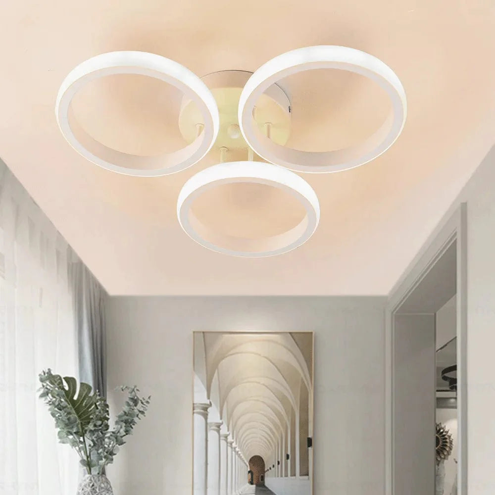 LumoRing - Lámpara de Techo LED Circular Moderna