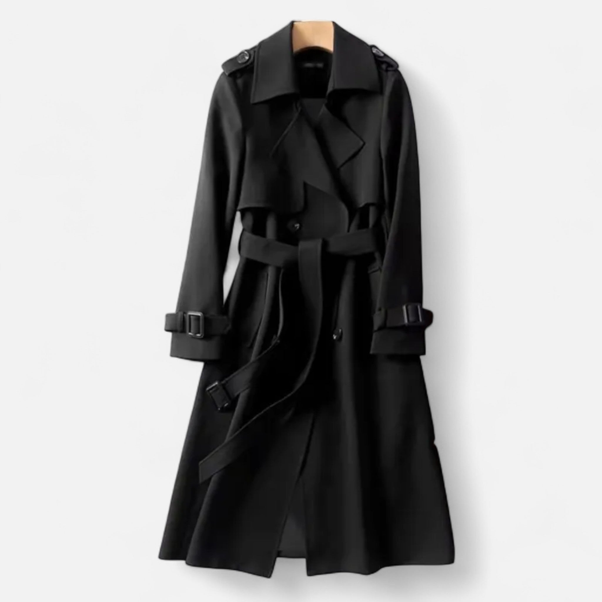 Luce un estilo atemporal con esta gabardina mujer perfecta para cualquier ocasión. Este trench mujer combina elegancia y comodidad. Inspirado en el abrigo vintage clásico,