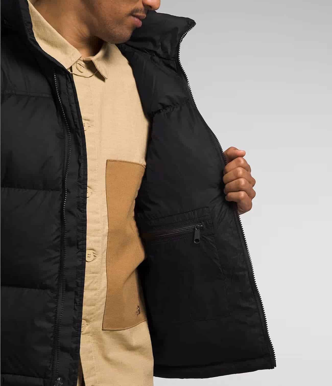 Chaqueta De Plumas Para Hombre Negra 1996 Retro Nuptse