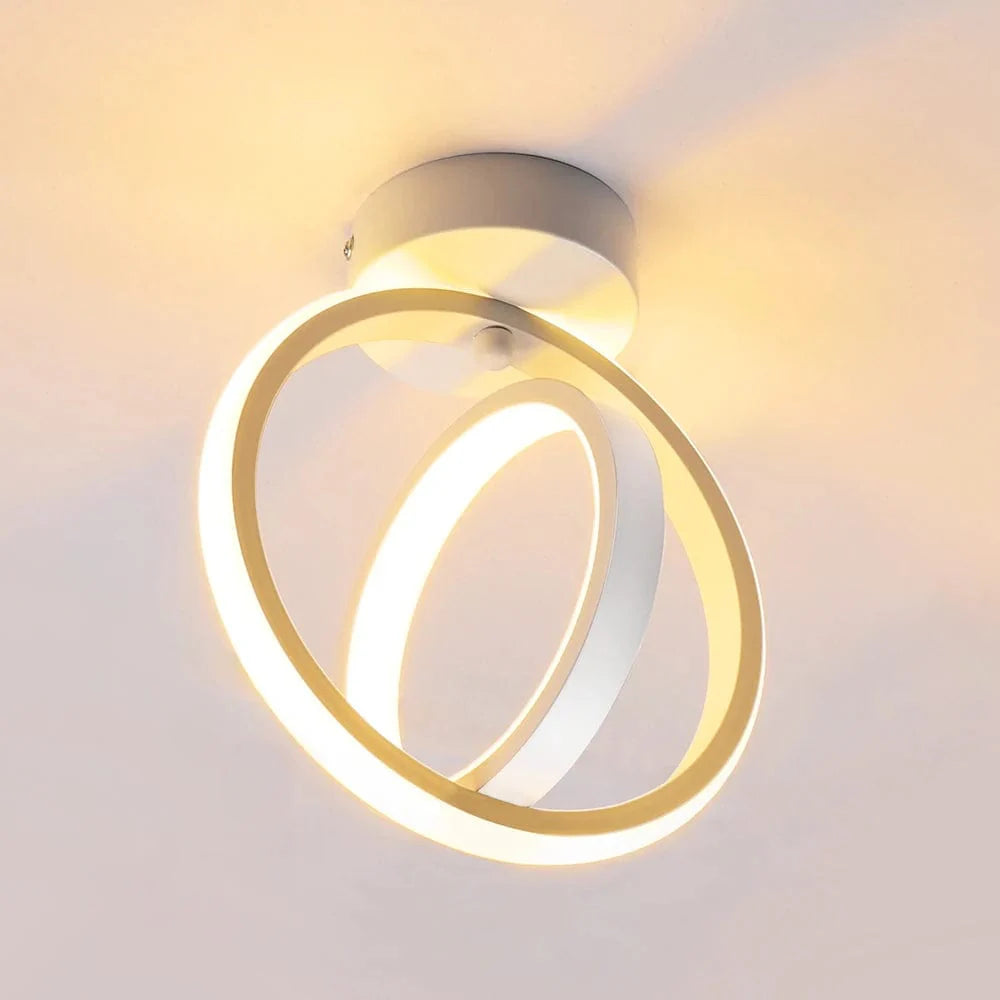 TwistAura™ - Lámpara de Techo LED Enredada Giratoria