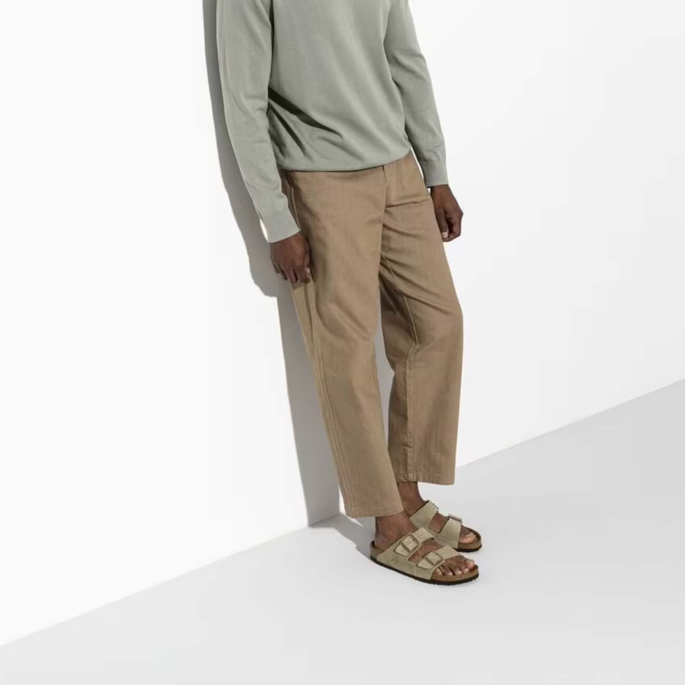 Sandalias Birkenstock de Ante Taupe Unisex