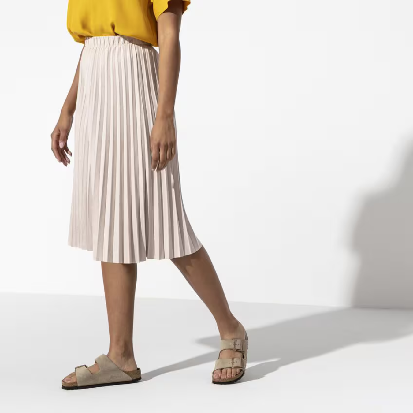 Sandalias Birkenstock de Ante Taupe Unisex