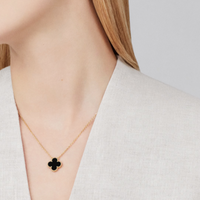 Collar de Trébol de Cuatro Hojas