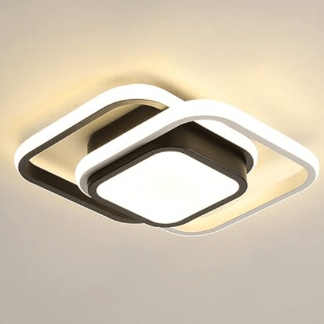 LumoTwist - Lámpara de Techo LED Diseño Entretejido Compacto