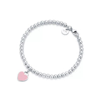 Pulsera con Colgante de Corazón