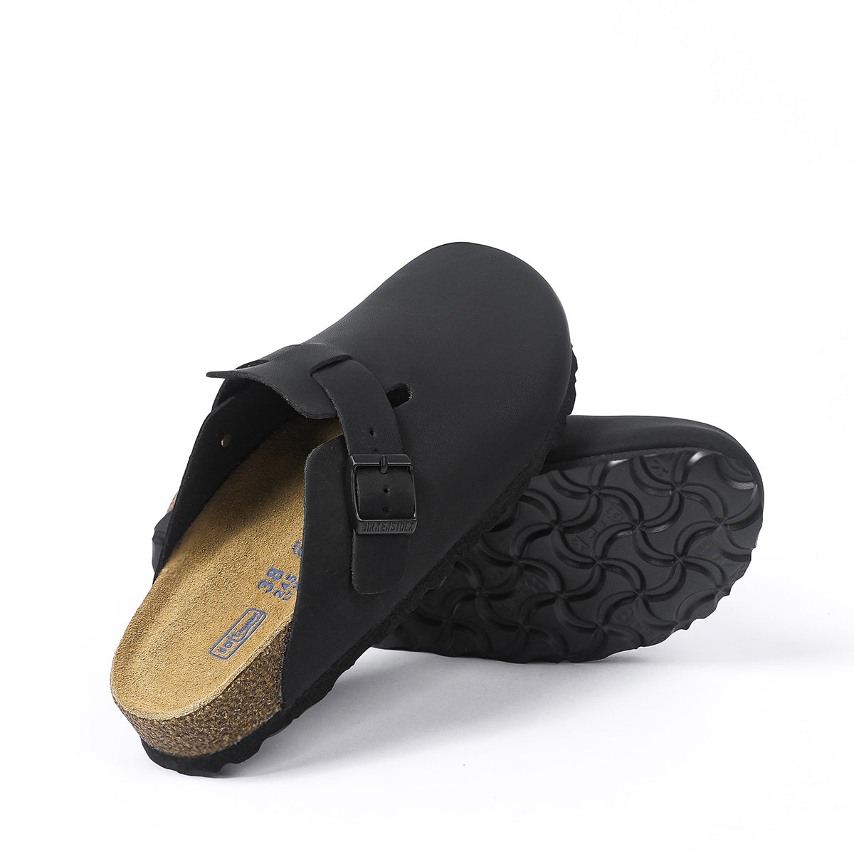 zuecos Birkenstock, zuecos Boston, zuecos negros, zuecos clásicos, zuecos cómodos, zuecos anatómicos, zuecos de cuero, calzado Birkenstock, zuecos para hombre, zuecos para mujer, zuecos unisex, zuecos ligeros, zuecos con suela EVA, calzado confortable, zuecos casuales, zuecos transpirables
